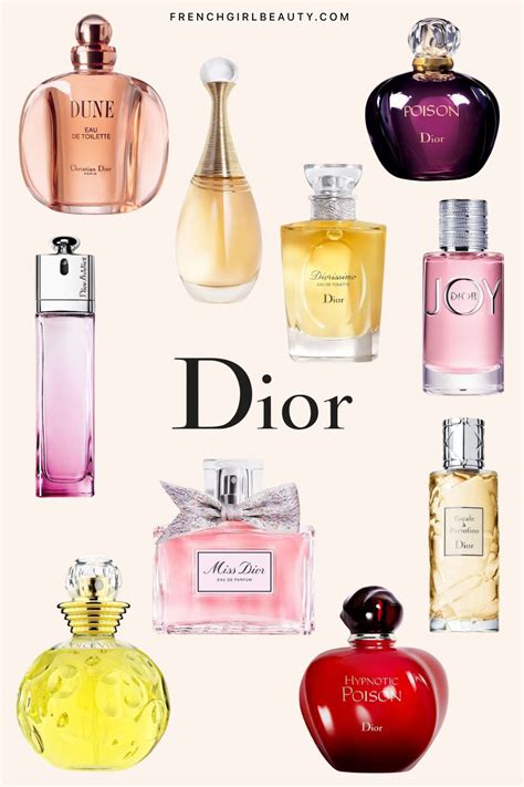 top dior perfume